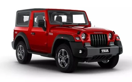 Mahindra Thar  Hard Top (Manual) self drive in Goa